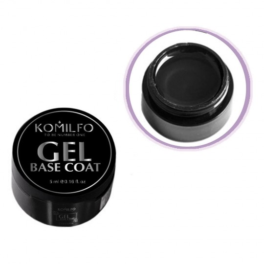 Komilfo Gel Base Coat (without brush) 5 ml.