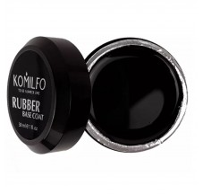 Rubber Base Coat (without brush,jar) 30 ml. Komilfo