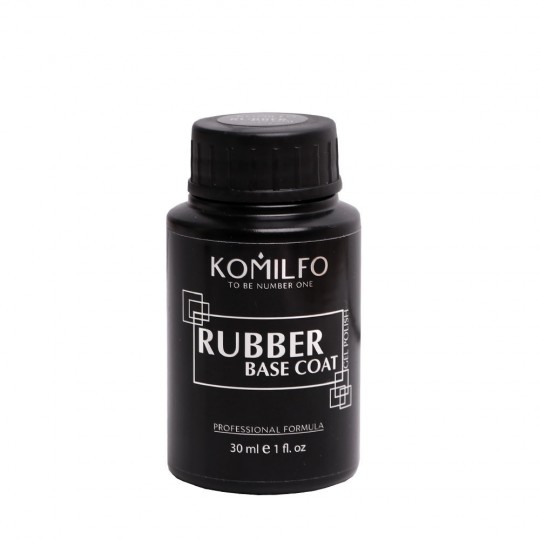 Rubber Base Coat (without brush,bottle) 30 ml. Komilfo