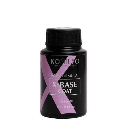 X-Base Coat - New Formula 30 ml. (without brush, bottle ) Komilfo