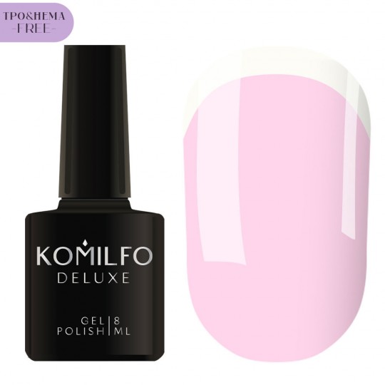 Gel Polish Komilfo French Collection №F001 HEMA/TPO free, 8 ml.