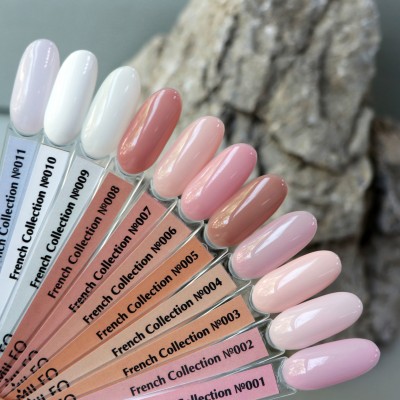 Gel Polish Komilfo French Collection №F001 HEMA/TPO free, 15 ml.