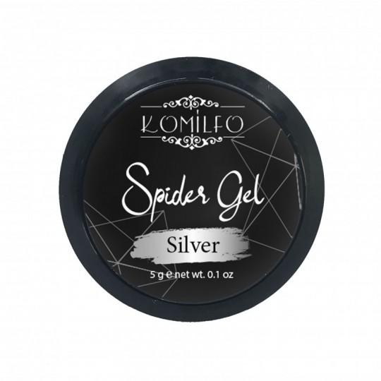 Komilfo Spider Gel Silver, 5 g.