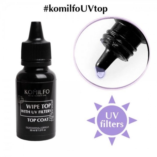Wipe Top With UV 30 ml. Komilfo