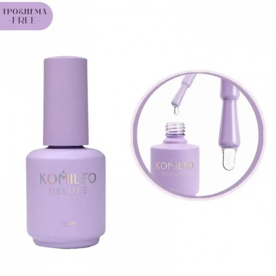 Rubber Base Coat (without brush,jar) 15 ml. x 10 ( 10 units ) Komilfo HEMA/TPO free