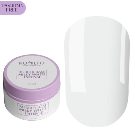 Milky White Intense Base 30 ml. Komilfo HEMA/TPO free