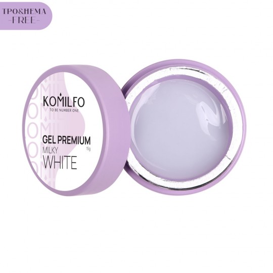 Komilfo Gel Premium Milky White 15 g.