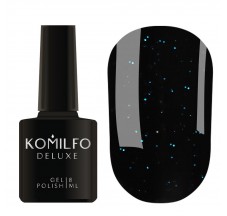 Gel polish Black Blue, 8 ml