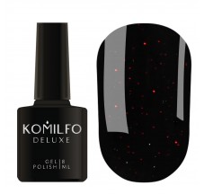 Gel polish Black Red, 8 ml