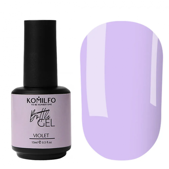 Bottle Gel Violet 15 ml. Komilfo