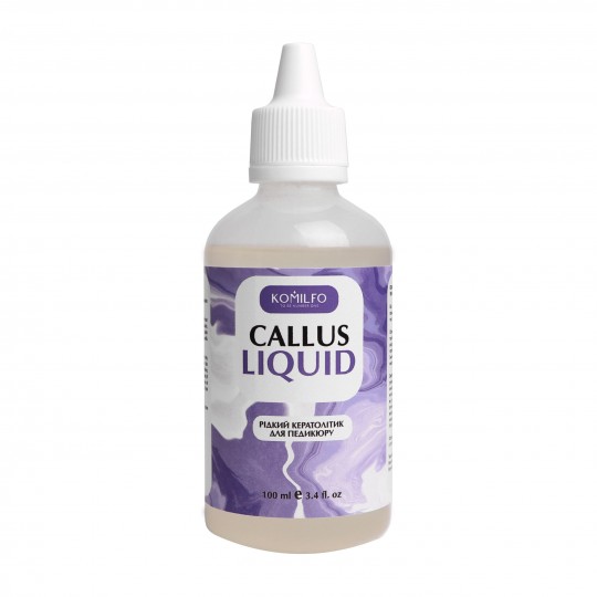Komilfo Callus Liquid – жидкий кератолитик для педикюра, 100 мл