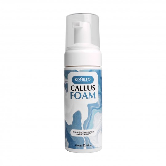 Komilfo Callus Foam - קצף קרטוליטי לפדיקור, 150 מ"ל