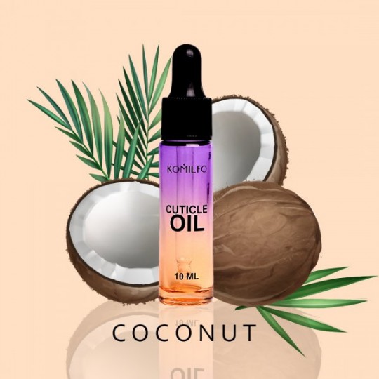 Cuticle oil "Coconut" 10 ml. Komilfo