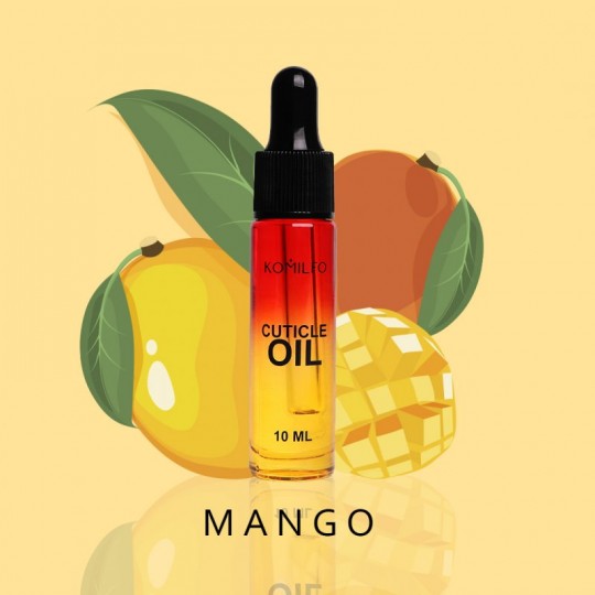 Cuticle oil "Mango" 10 ml. Komilfo