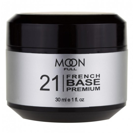 Moon Full French Base Premium No. 21 (حليب أبيض) ، 30 مل.