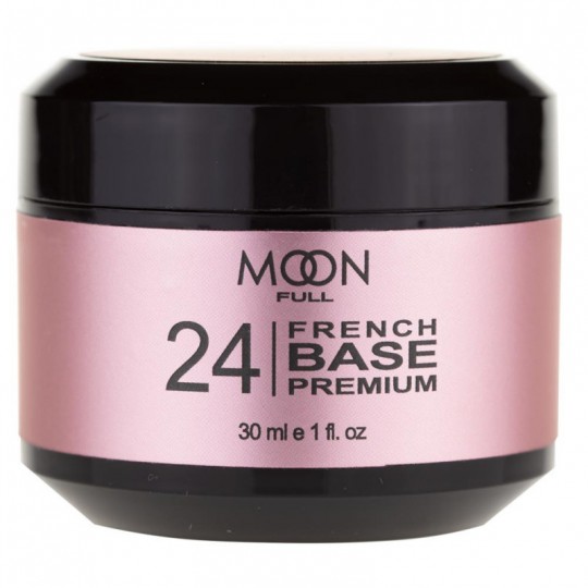 Moon Full French Base Premium No. 24 (beige-pink), 30 ml.