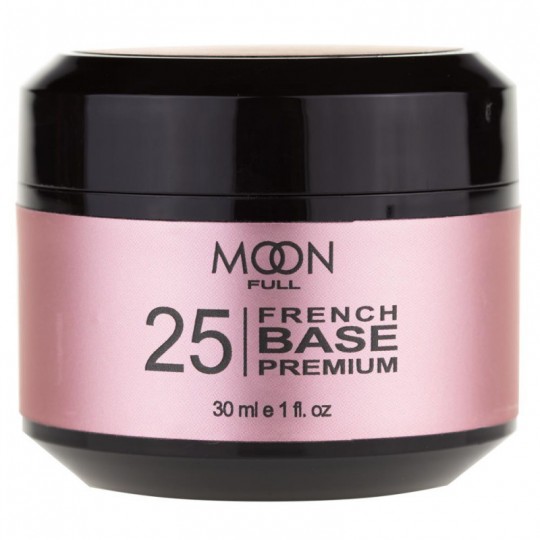 Moon Full French Base Premium No. 25 (light pink), 30 ml.