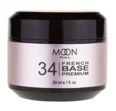 Moon Full French Base Premium رقم 34 (بيج فاتح) ، 30 مل.
