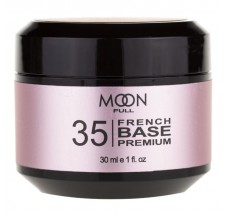 Moon Full French Base Premium מס' 35 (ורוד בהיר), 30 מ"ל.