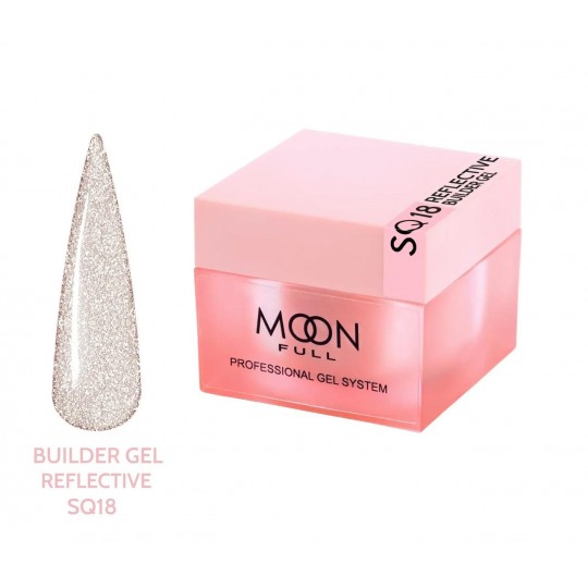 Reflective Builder Gel 30ml №SQ18, Moon Full 