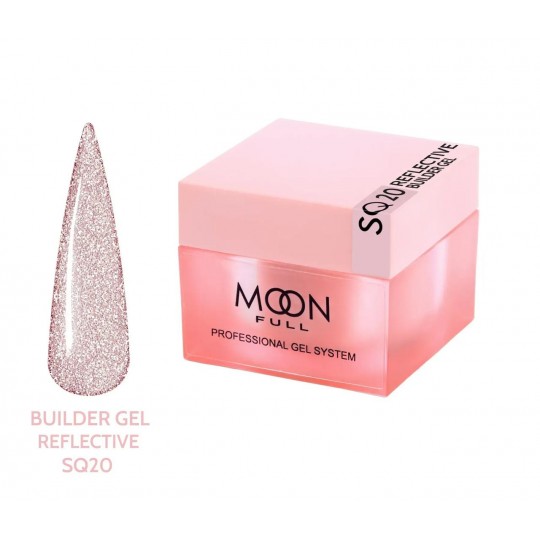Reflective Builder Gel 30ml №SQ20, Moon Full 
