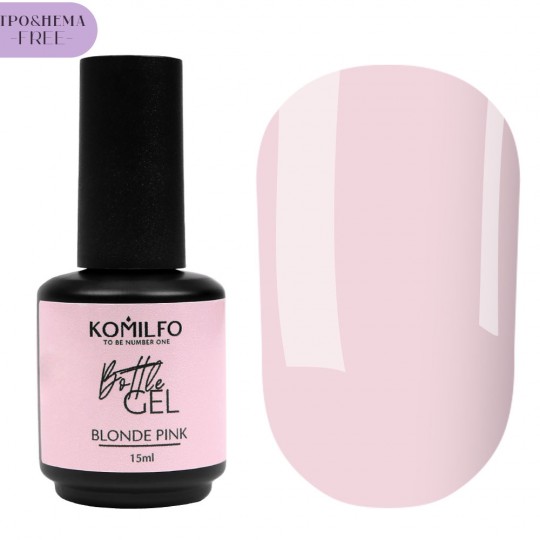 Bottle Gel Blonde Pink 15 ml. Komilfo