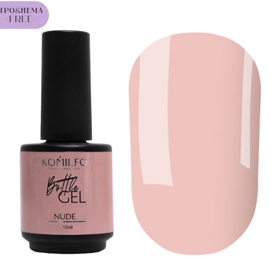 Гель Komilfo Bottle Gel Nude, 15 мл 