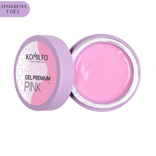 Gel Premium Pink 15 g. Komilfo