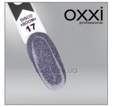 Oxxi Disco Boom gel varnish reflective # 017, 10 ml.