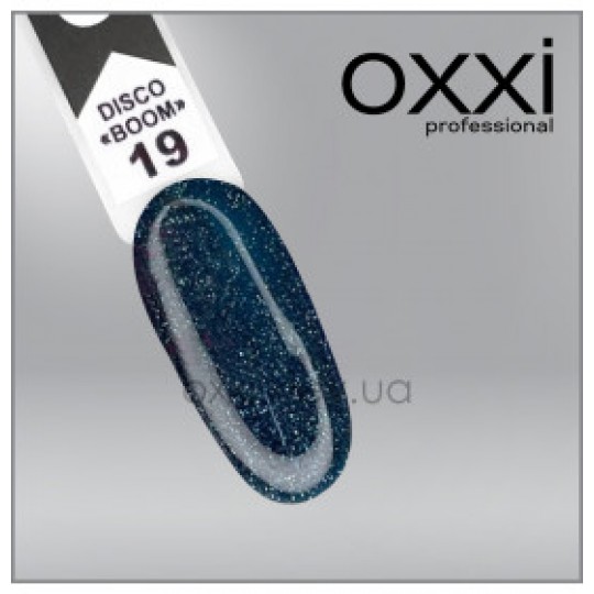 לכה ג'ל Oxxi בום דיסקו רפלקטיבי # 019, 10 מ"ל.