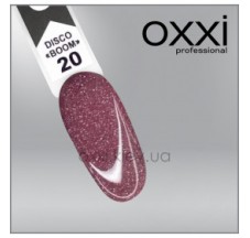 Oxxi Disco Boom gel varnish reflective # 020, 10 ml.