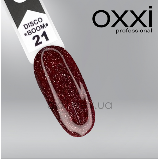 לכה ג'ל Oxxi בום דיסקו רפלקטיבי # 021, 10 מ"ל.