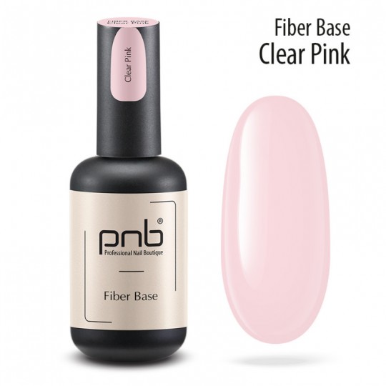 Fiber Base PNB Nylon, Translucent Pink, 17 ml