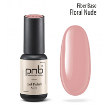 Base with nylon fibers Fiber Base PNB, Floral Nude 4 ml