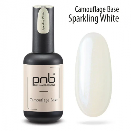 Camouflage Base Sparkling White 17 ml