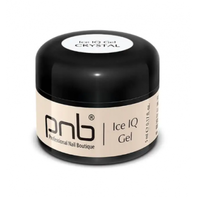 Low temperature transparent polygel / UV/LED Ice IQ Gel, Crystal PNB, 5 ml