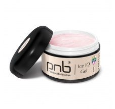 Low temperature milky pink polygel / UV/LED Ice IQ Gel, Sparkling Rose PNB, 50 ml