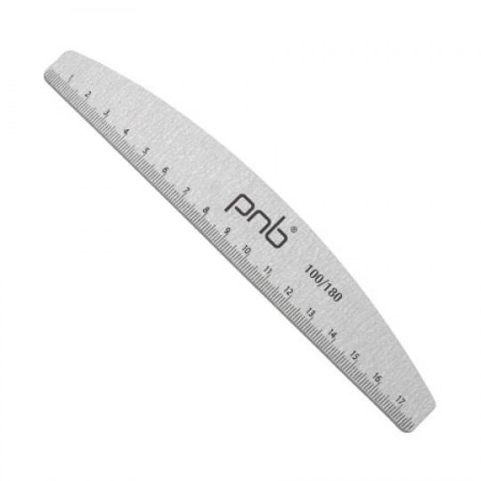 File ruler for nails PNB 100/180 semicircle