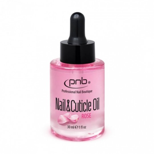 Nail&Cuticle Oil (ורד) 30 מ"ל. PNB