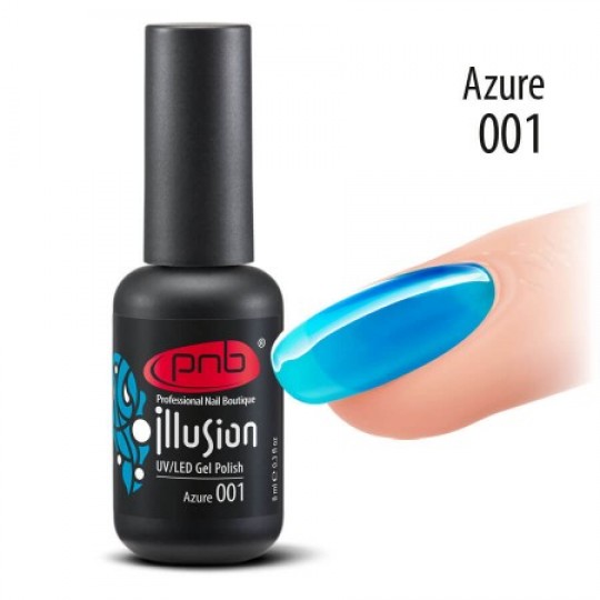 Stained glass gel polish PNB 001, 8 ml