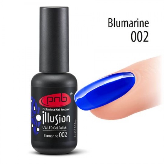 Stained glass gel polish PNB 002, 8 ml