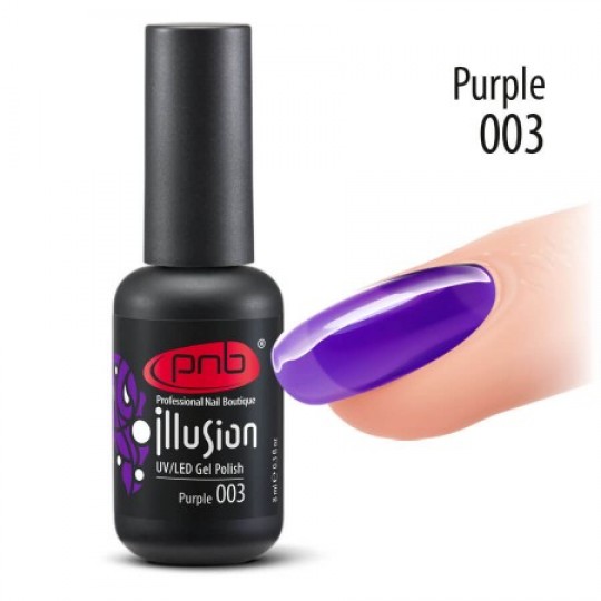 Stained glass gel polish PNB 003, 8 ml