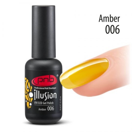 Stained glass gel polish PNB 006, 8 ml