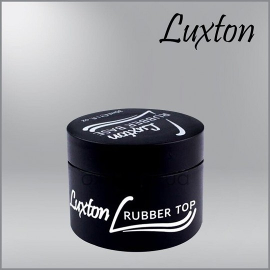 Топ каучуковый для гель-лака Luxton Rubber Top, 30 мл.