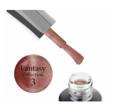 Luxton Fantasy 03 Gel Lacquer, coffee pink with flare, magnetic, 10 ml.