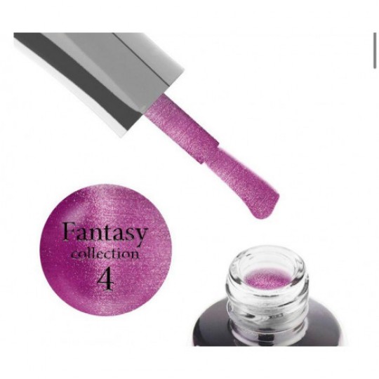 Luxton Fantasy 04 Gel Lacquer, fuchsia with flare, magnetic, 10 ml.