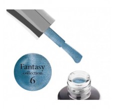 Гель-лак Luxton Fantasy 06, синий с бликом, магнитный, 10 мл.