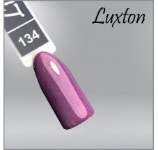 Гель-лак Luxton 134 фиолетовый с блестками, 10мл