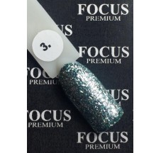 Luxton Titan 003 Turquoise Gel Lacquer with Sparkles, 10 ml.