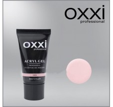 Acryl-gel Oxxi Professional Aсryl Gel 008 peach with shimmers, 30 ml